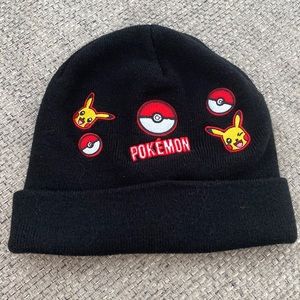 Pokemon Pikachu black Winter Knit Hat 2016. The Pokémon company